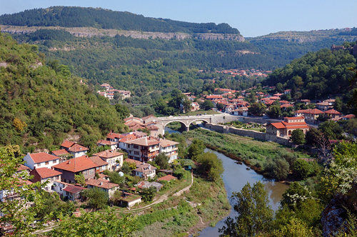 Bulgaria: Veliko Tarnovo on the Yantra River