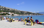 Croatia: Baska Beach on Krk Island