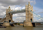England: Tower Bridge in London
