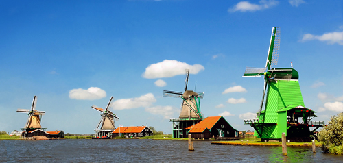 Netherlands: Dutch Counryside Windmills
