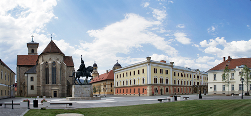 Michael the Brave Statue and Alba Iulia City Square