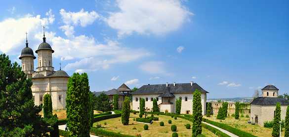 Cetatula Monastery in Iawi, Romania