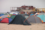 Vama Veche Beach Tents in Romania