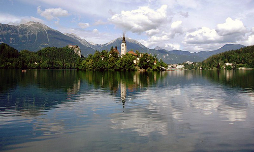 Slovakia: Lake Bled Island